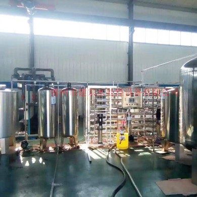 1.5 ton stainless steel double reverse osmosis equipment