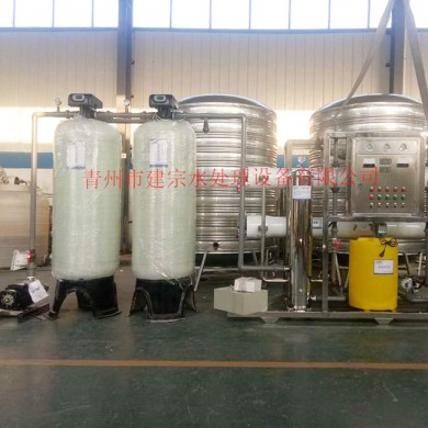 4 tons of single-stage reverse osmosis equipment