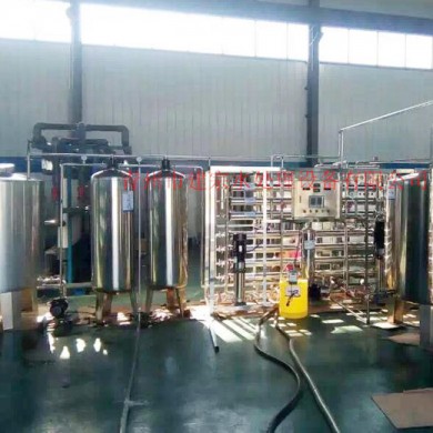 1.5 ton stainless steel double reverse osmosis equipment