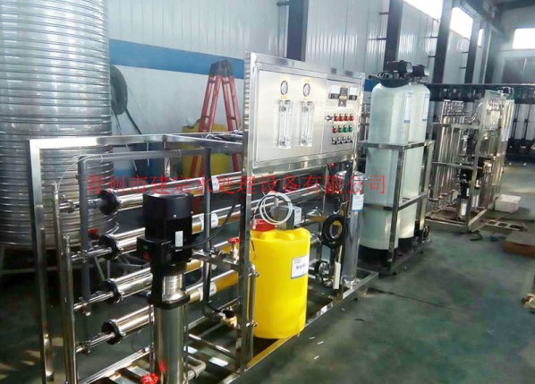 2 tons of single-stage reverse osmosis belt pretreatment