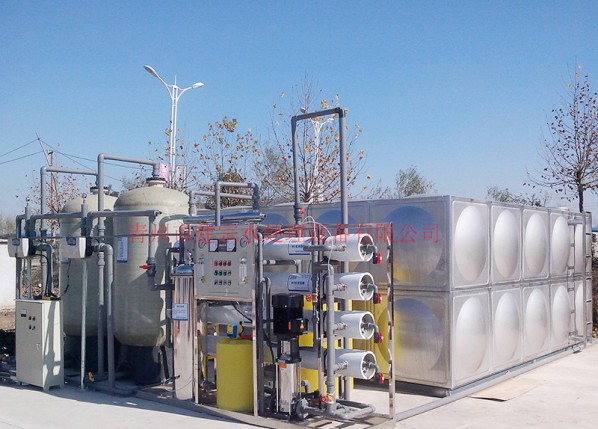 8 tons of single-stage reverse osmosis equipment